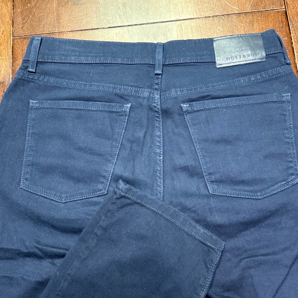 Mott & Bow Mercer Slim Pants Mens 31x30 Blue Twill Stretch Jeans OP-00013061